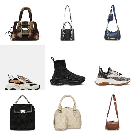 F/W Steve Madden Sneakers & Handbags cover