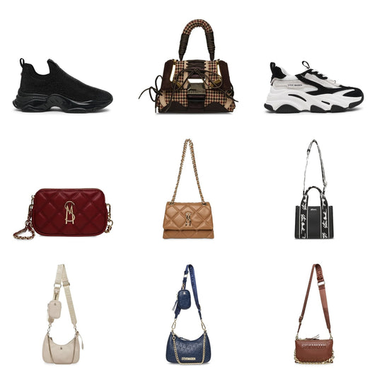 F/W Steve Madden Sneakers & Handbags cover
