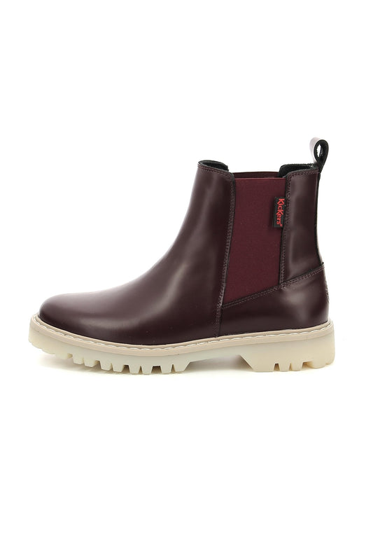 Kickers Boots Leather Kick Deckfit Bordeaux (KI111N0AF-G11) Women