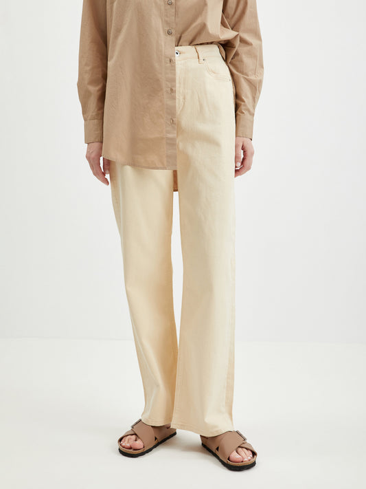 Pieces Wide Leg Jeans Holly White (17133676-3549445) Women