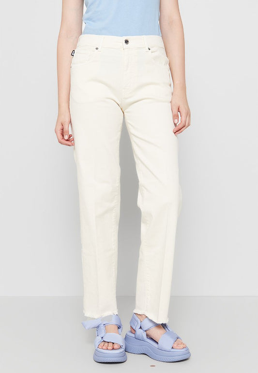 Love Moschino PANT 5PKTS SALPA LOGO CORE White (ZZO201ZDQ-A00) Women