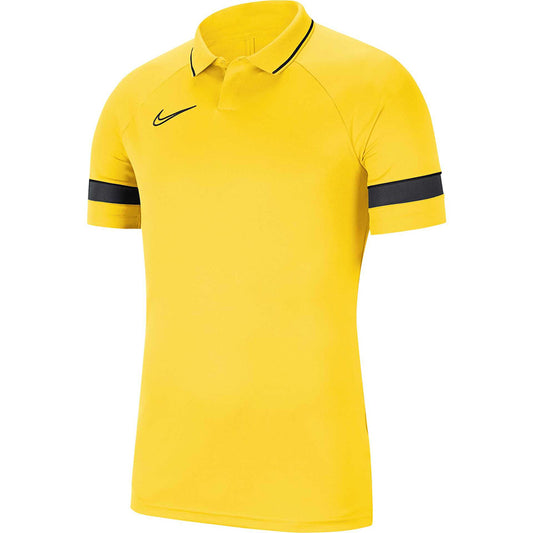 Nike Dri-FIT Academy 21 Polo SS ' T-Shirt Yellow CW6106 719 Kids