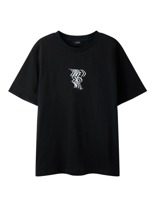 Nlmtake Short Sleeve L Top Black (13260535) Kids