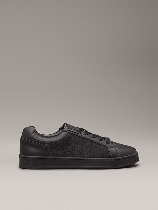 Calvin Klein Leather Sneaker Black Men