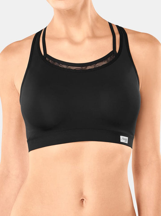 Sloggi Sports Bra Black Low Women