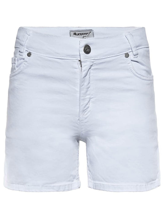 Blue Effect Denim Shorts White Kids