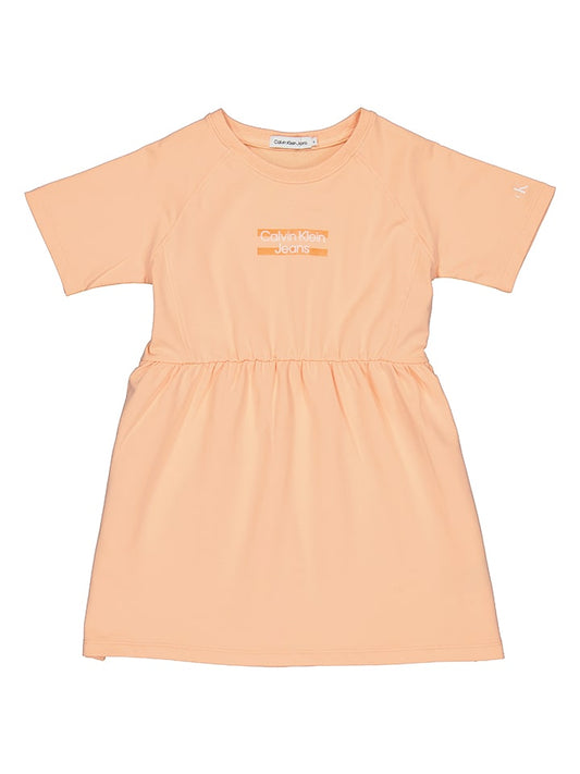 Calvin Klein Dress Orange Kids