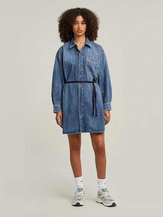 G-Star Denim Dress Blue Women