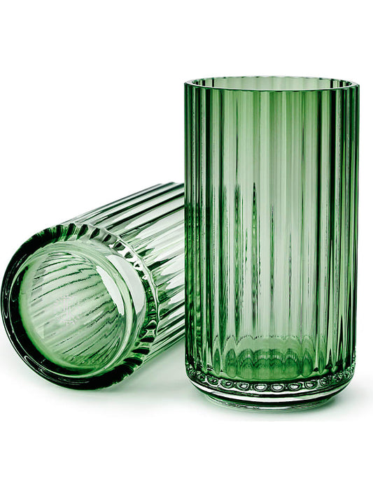 LYNGBY Vase Green (H)15 cm Unisex