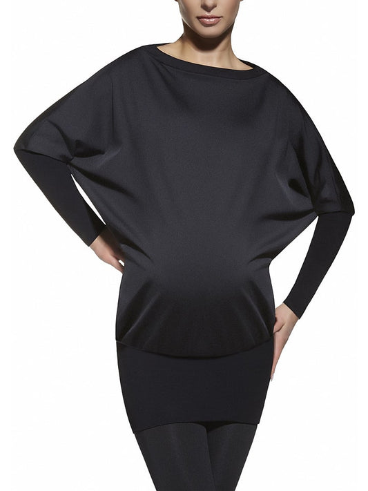 Bas Bleu Maternity Long Sleeve "Emi" Black Women