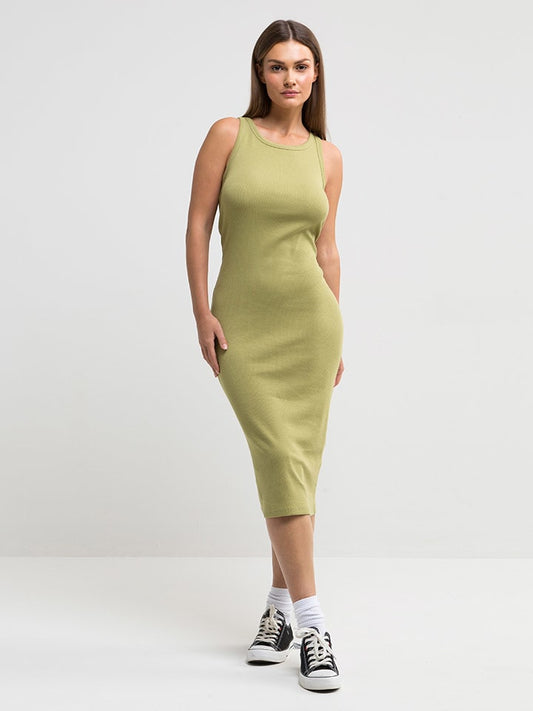 BIG STAR Dress "Maxinassara" Light Green Women