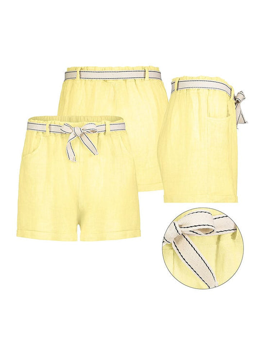 Eight2Nine Shorts Yellow Women