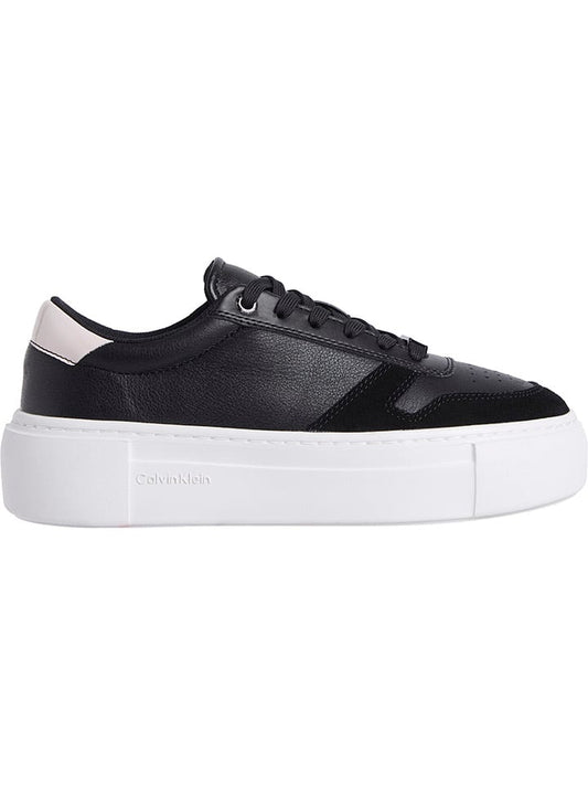 Calvin Klein Leather Sneaker Black Women