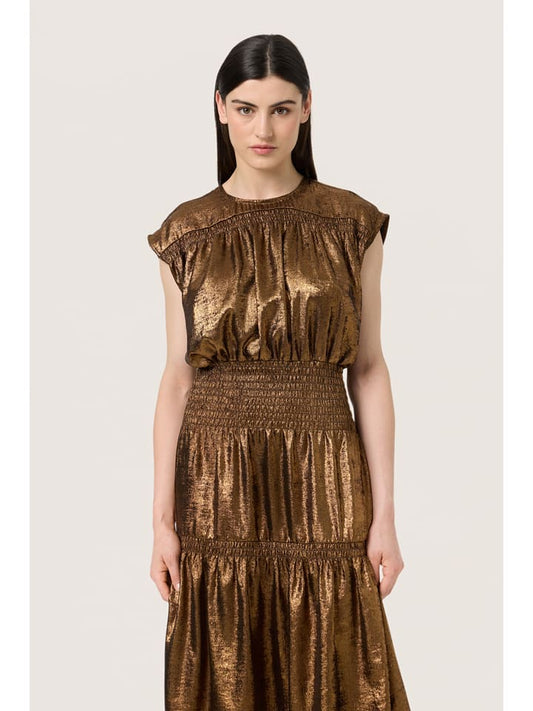 SAINT TROPEZ Dress "Elvie Layna" Bronze Women