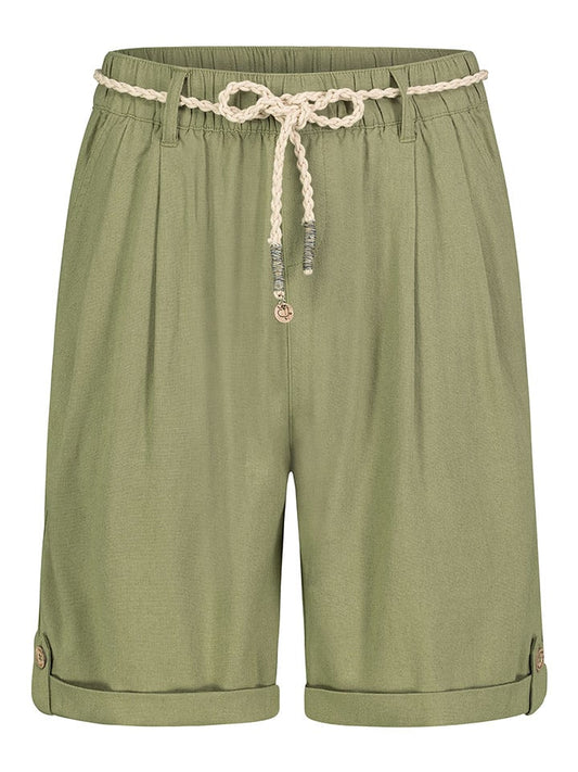 Eight2Nine Bermuda Shorts Shorts Khaki Women
