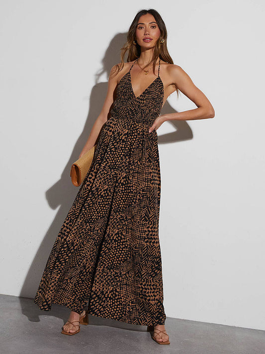 LA Angels Dress Black / Light Brown Women