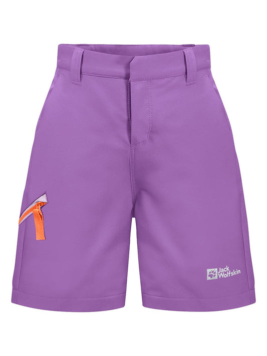 Jack Wolfskin Performance Shorts "Turbulence" Purple Kids
