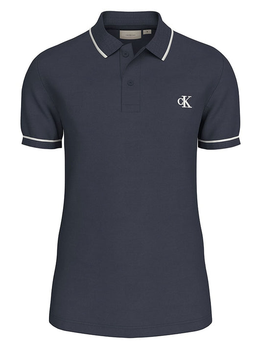 Calvin Klein Polo Shirt Navy Men