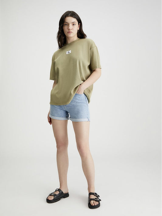Calvin Klein Denim Shorts Light Blue Women