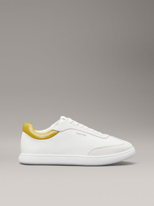 Calvin Klein Leather Sneaker White Women