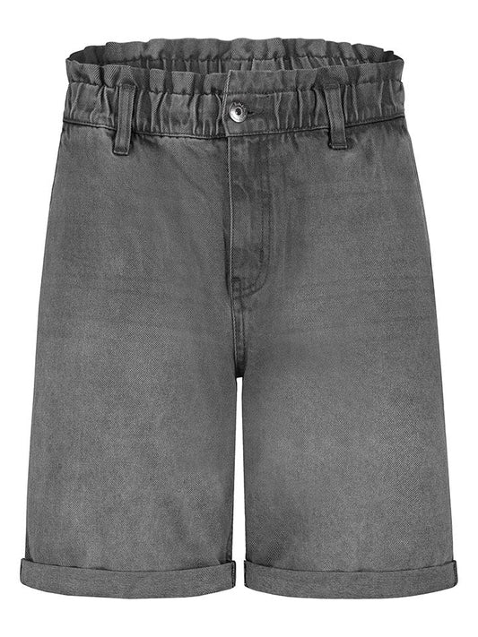 Sublevel Denim Bermuda Shorts Shorts Grey Women
