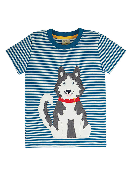 Frugi Shirt "Blue Husky" Blue Kids