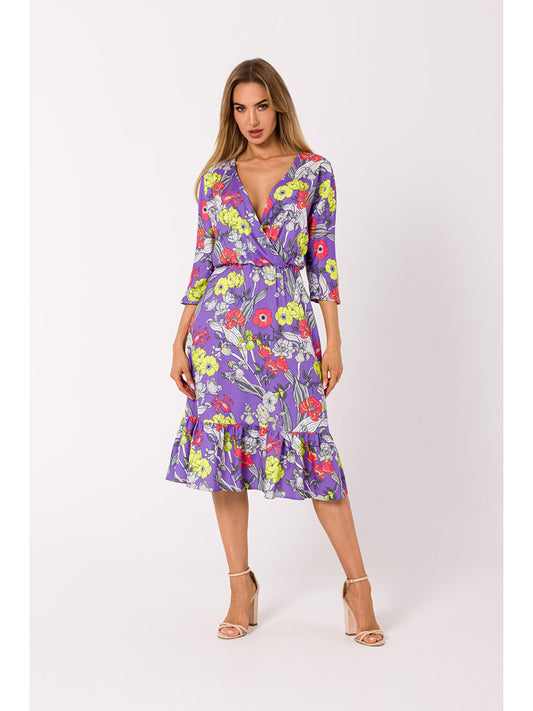made of emotion Dress Purple / Multicolour Women