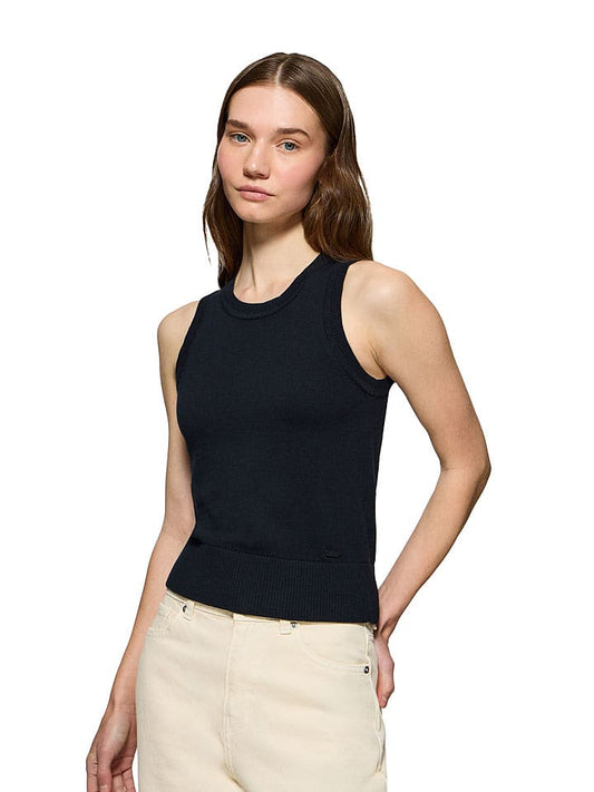 Polo Club Top Black Women