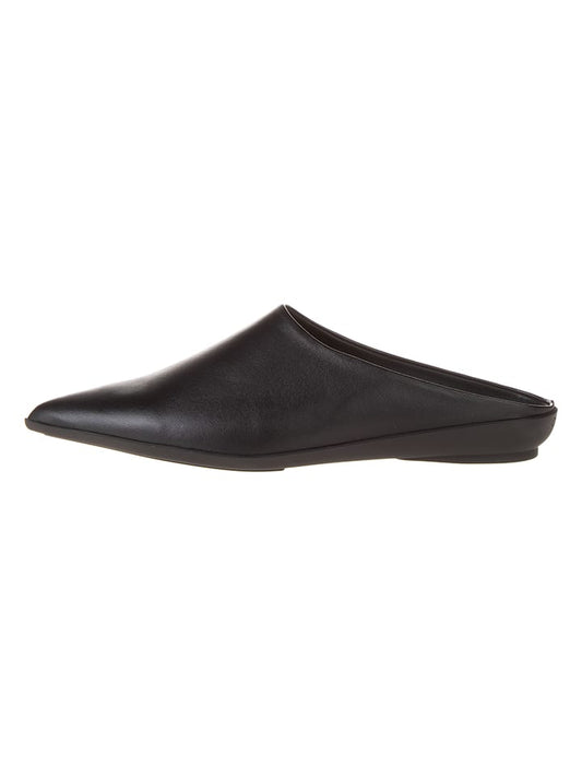 Calvin Klein Leather Loafers Black Women