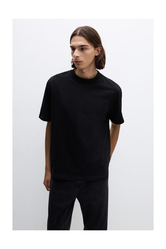 LEFTIES Man Printed T-Shirt Black Men