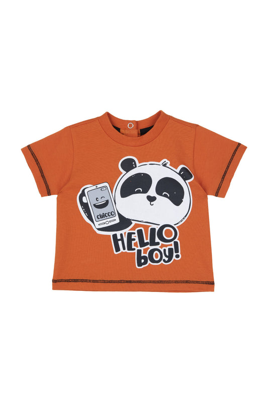 Chicco Medium Orange T-shirts & Tops Men