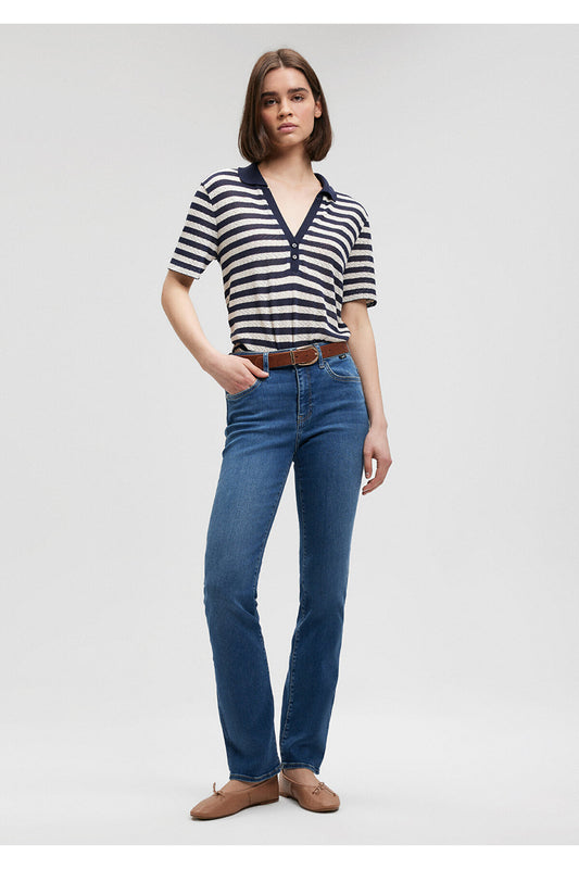Mavi Kendra Vintage Indigo Si Jean - Casual Cut Blue Women
