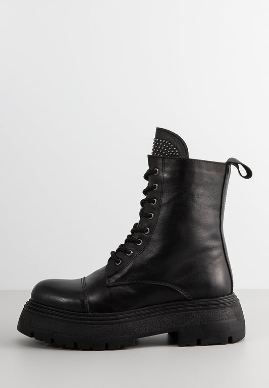 Inuovo Boots Black (ZZO1RXH08-Q00) Women