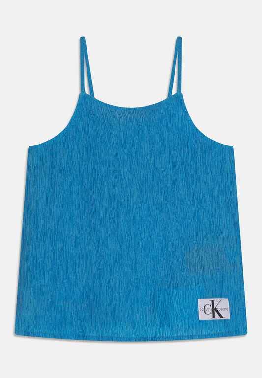 Calvin Klein Jeans CRINKLE STRAP Top blue (C1823H007-K11) Kids