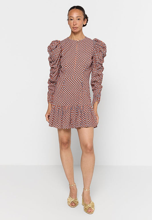 Stella Nova All over printed mini dress Red (ZZO2JV702-K00) Women