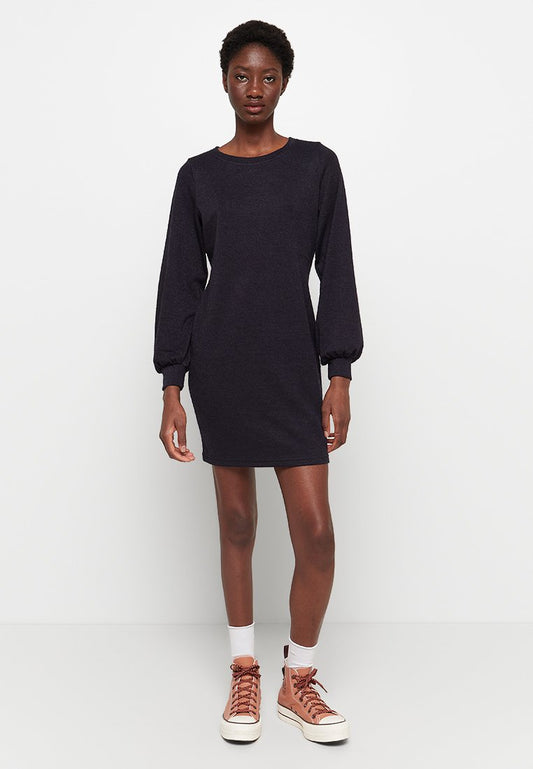 JDY BICCO L/S DRESS LO Dark Blue (ZZO1TLB35-K00) Women