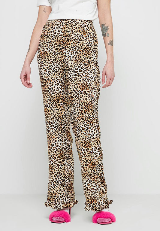 Pieces PANTS FEM WOV PL100 Multi-Coloured (ZZO1T1R06-T00) Women