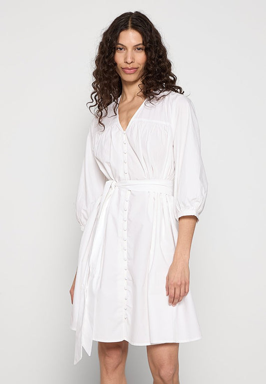 SLFSTINNA LS V-NECK SHORT DRESS Women