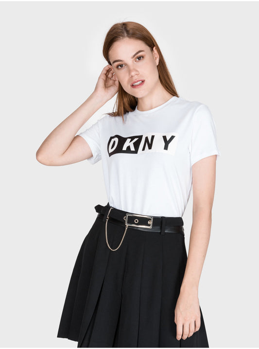 Dkny, T-Shirt, White, Women