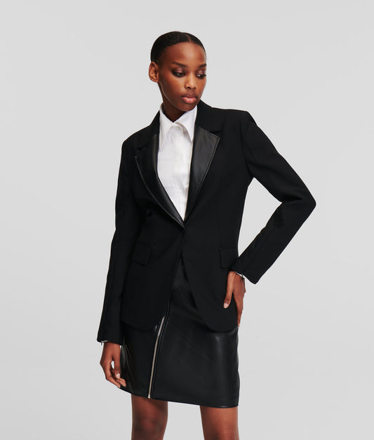 Karl Lagerfeld Tailored Blazer Black (245W1400999) Women