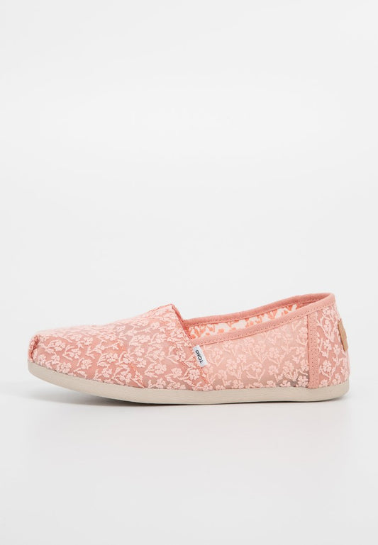 TOMS PEA BLS POSY LACE WM ALPR ESP Light Pink (ZZO2J4S12-H00) Women