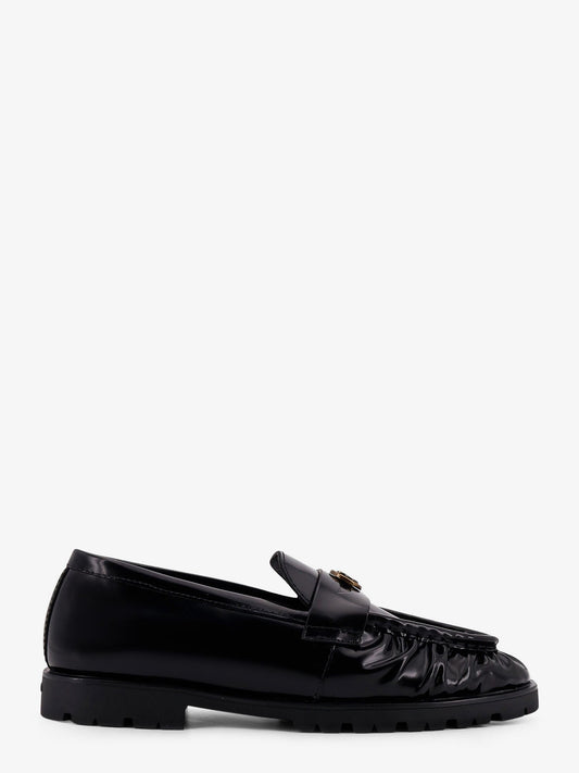 NORA 01 - MOCASSINO BOX CALF LEATHER BLACK Women