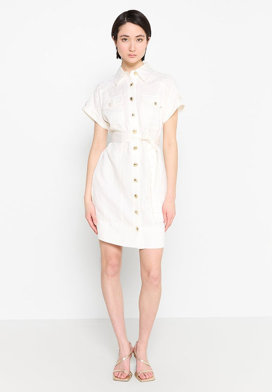 MARCIANO BY GUESS MARIEL DRESS Off-white (ZZO2N2K68-A00) Women