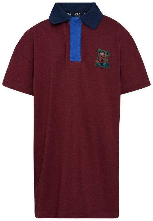 Fila Apparel THEDINGHAUSEN polo tee dress brown (1FI23F00Y-O11) Kids