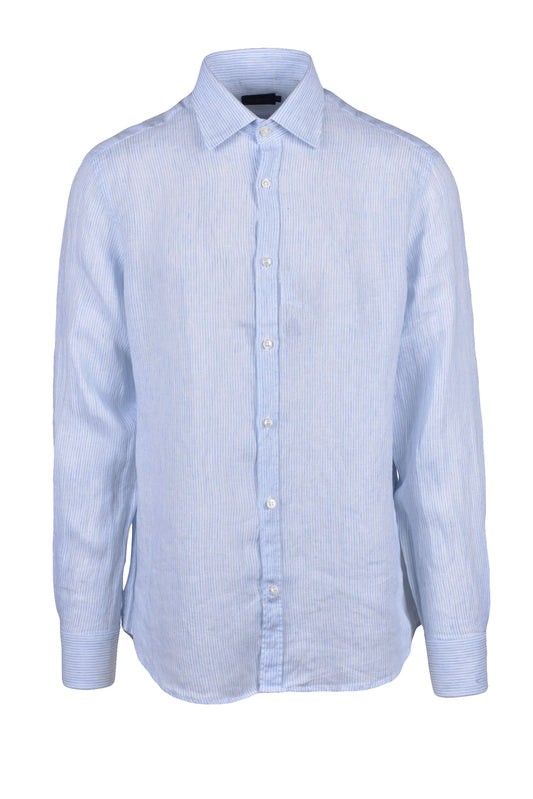 PAUL & SHARK shirt WHITE/LIGHT BLUE (262744-1137) Men