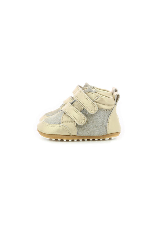 Robeez Sneakers haute Cuir Miro bronze (RO114D00C-O11) Kids