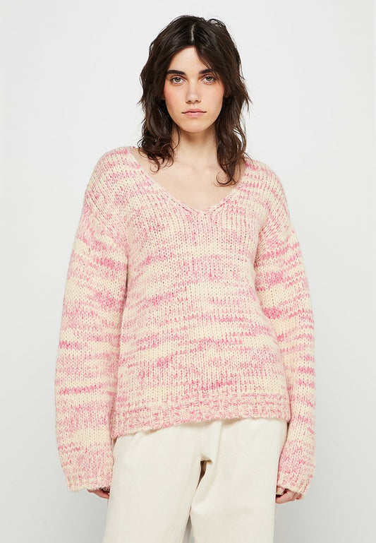Pieces Jumper FEM KNIT PRE50/PC32/NYL18 Apricot (ZZO1T1R02-H00) Women