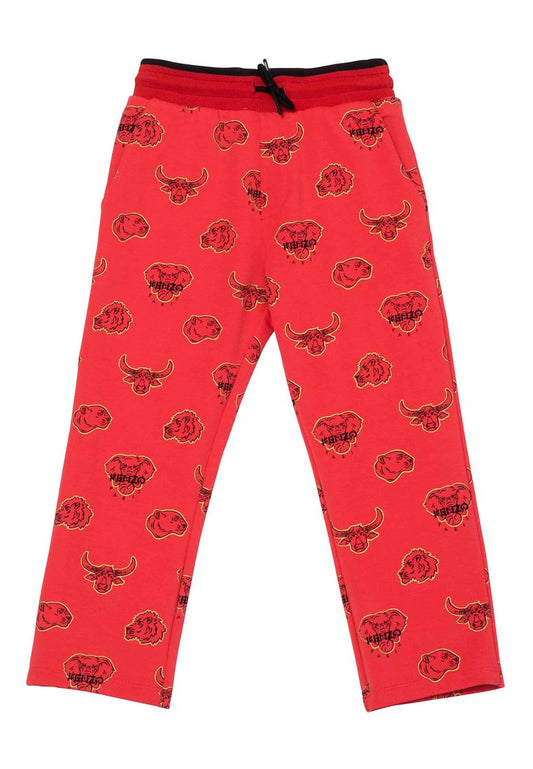Kenzo PANTALON JOGGING red (ZZO1PGW91-Q00) Kids