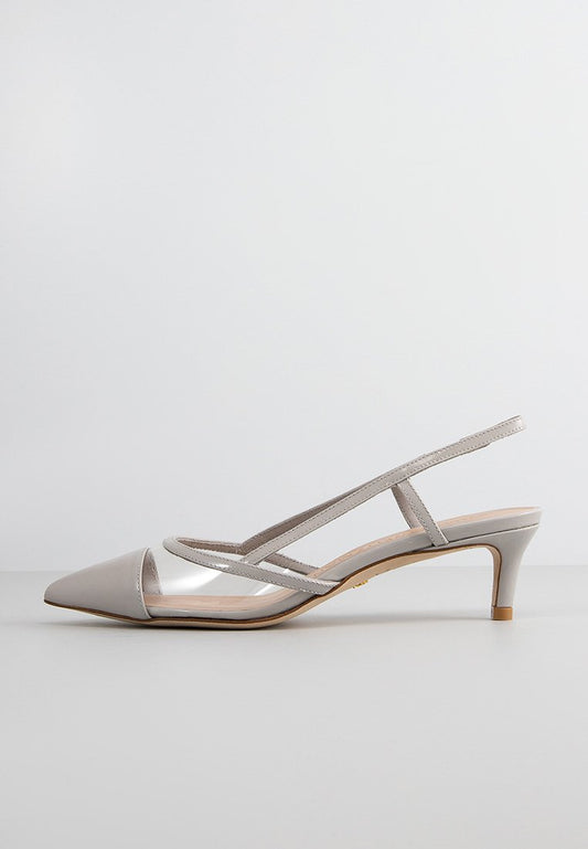 Stuart Weitzman MONDRIAN 50 SLINGBACK Light Grey (ZZO20FH89-S00) Women