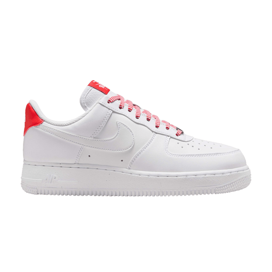 Nike Air Force 1 Low '07 White Pink Foam Metallic Silver Light Crimson (IB7167-103) Women
